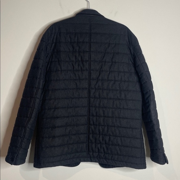 SOLD Rodd & Gunn | Men's Leighton Place Padded Field Coat in Coal Made in Italy - Picture 7 of 9